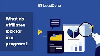 What do affiliates look for in an affiliate program?