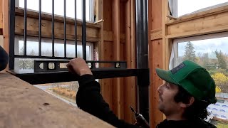 Installing a Spiral Staircase in my (Unusual) Cabin Mansion in Alaska