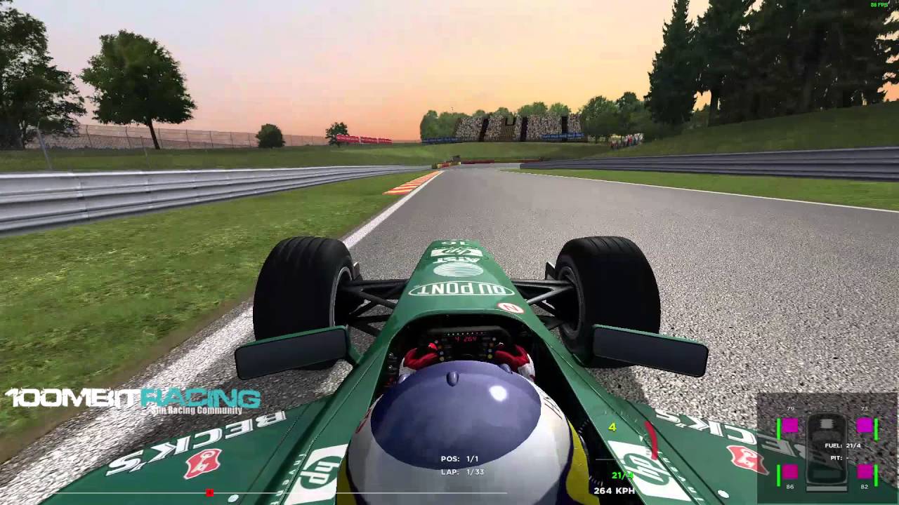 Automobilista - 100MBitRacing V10 League - All tracks in calendar