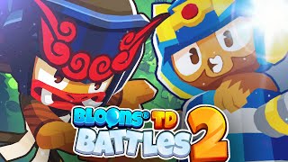 TO TRZEBA ZOBACZYĆ!! TAKIEGO POJEDYNKU NIE BYŁO - FLOTHAR VS ADMIROS W BLOONS TD BATTLES 2