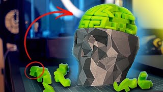 I printed the most difficult puzzle with my 3D printer | 3D printed brain puzzle