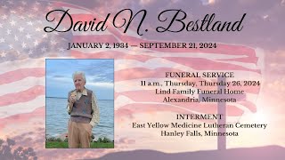 David N. Bestland Funeral Service
