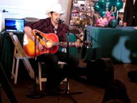 Brad Paisley performs "Celebrity" at Allie Greene'...