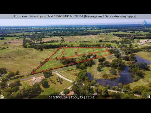 00 S Tool Dr., Tool, TX home video tour