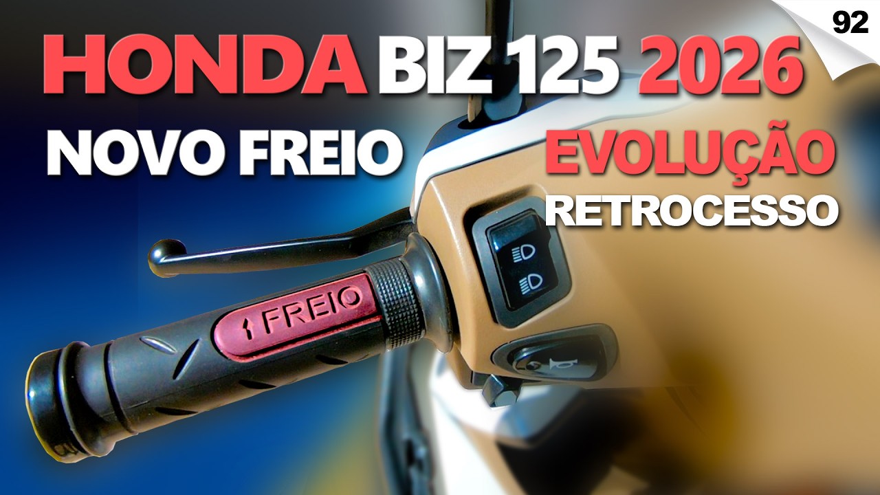 Freio Novo da BIZ 2025: Surpreende ou Decepciona?”