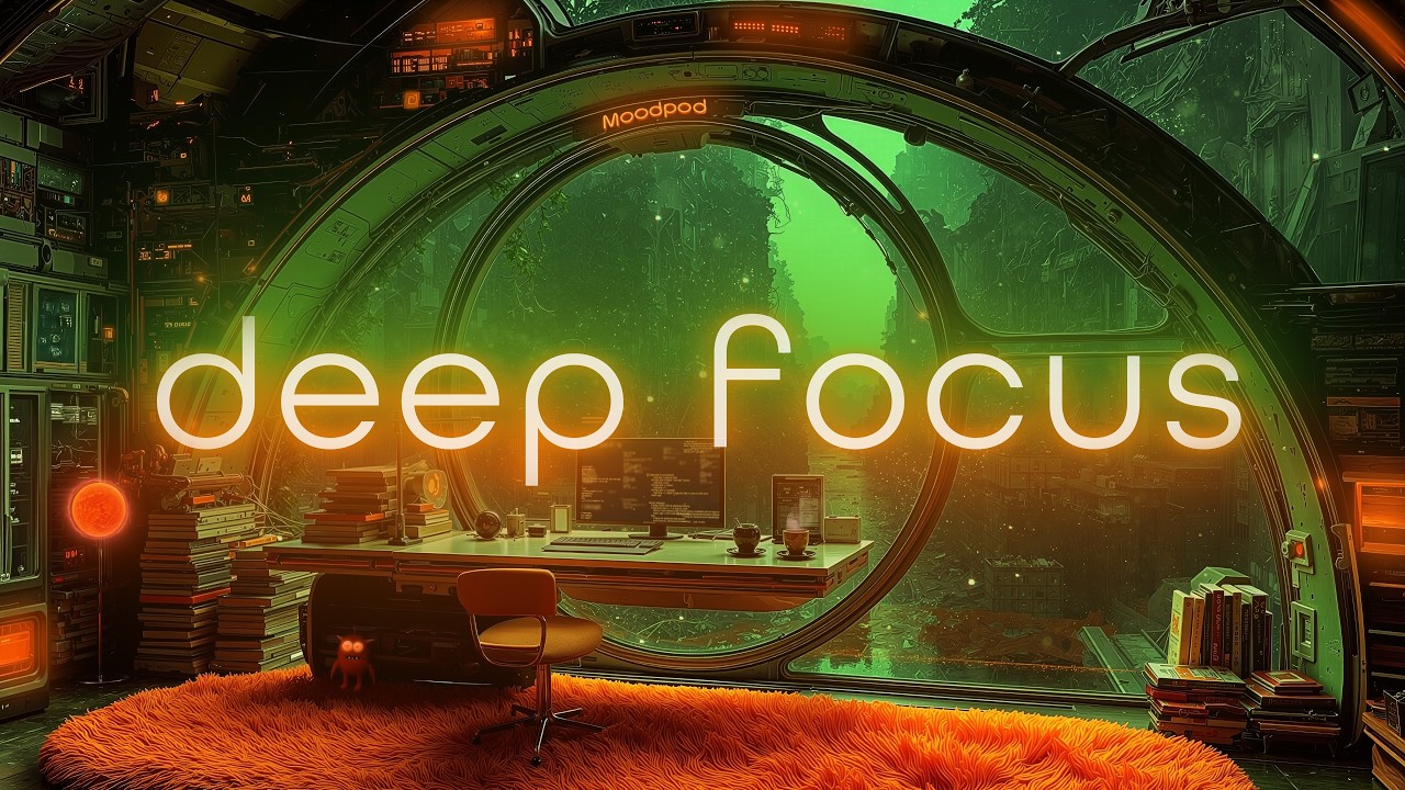 Focus Pod – High Concentration & Cognitive Momentum – Rhythmic Ambient Music – 1 Hour