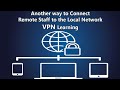 Another way to connect remote staff to the local network | VPN learning image