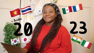 2023 Language Learning Goals