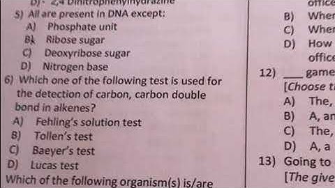 Today ETEA SST Bio-Chem Test 19 February 2022 19 02 2022 19 Feb