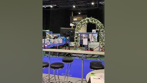 At the Commercial UAV Show UK Now. Coffee 12PM