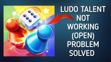 How To Solve Ludo Talent App Not Working/Not Open Problem|| Rsha26 Solutions