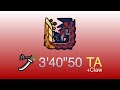 【MHWI】特殊闘技場 : ディノバルド 太刀 ソロ 3'40"50 TA wiki rules + Clutch claw / Glavenus Ls Solo
