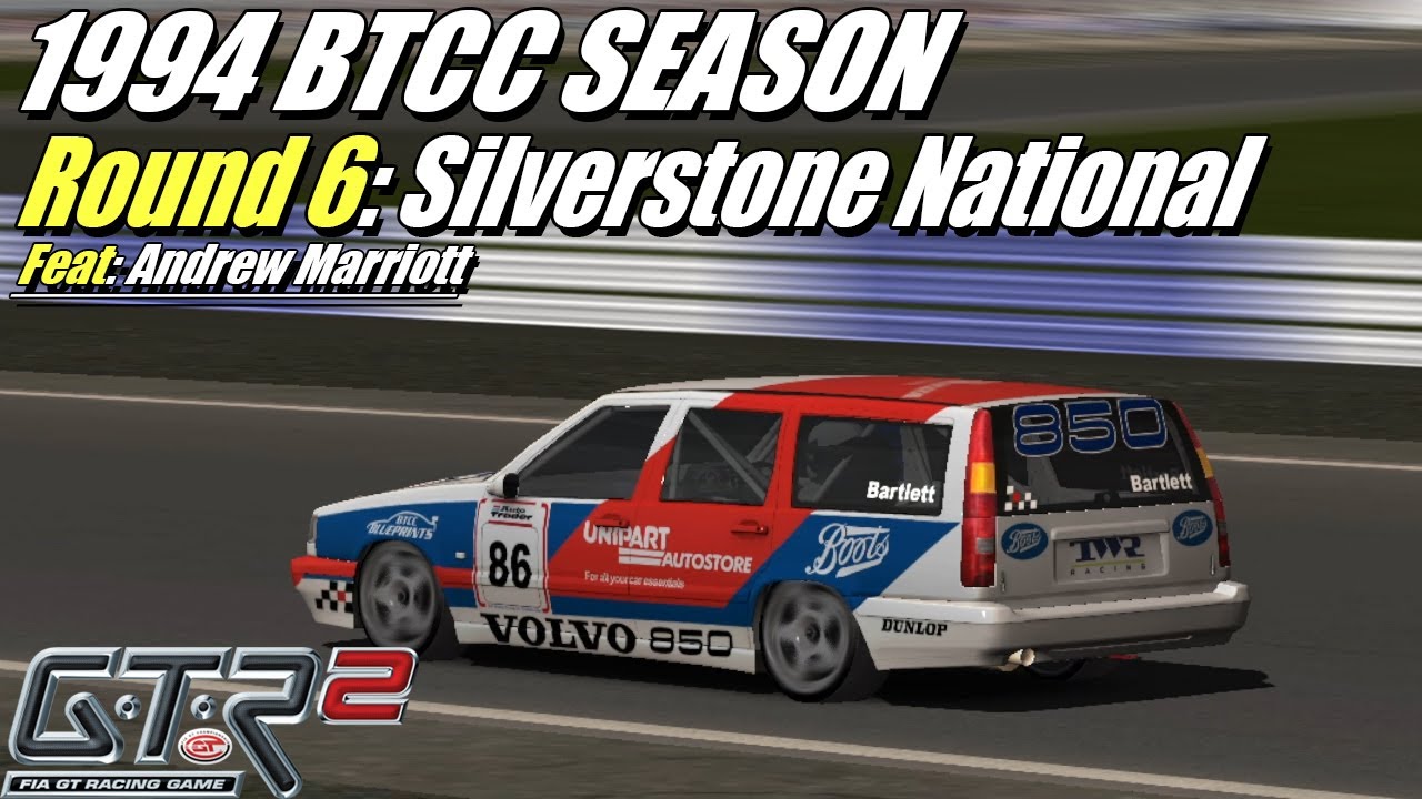 GTR 2 | 1994 BTCC | Rd. 6 - Silverstone National | Race 2 [ft. Andrew ...