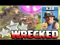 Clash Of Clans PRO MINER 3 STAR LEADERBOARDS Clutch gameplay
