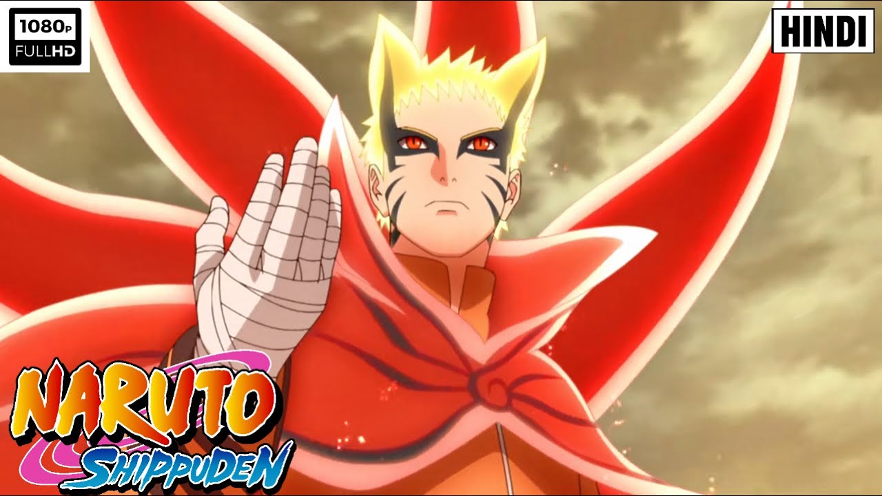 Naruto Vs Isshiki Full Fight In Hindi Dubbed | Baryon Mode Transformation | Anime Sansar