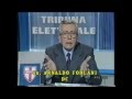 Arnaldo Forlani, 1990 - Appello agli elettori per le Amministrative del 6-7 maggio