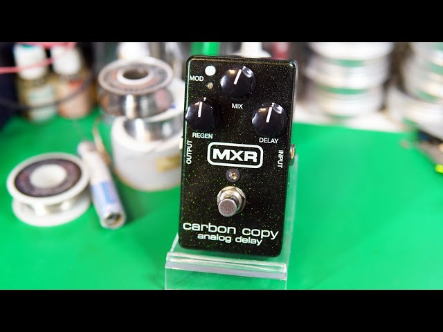 GUITAR PEDAL]MXR carbon copy analog delay restore.No effect