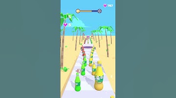 Satisfying ASMR Juice Run 🍹 | Oddly Relaxing Gameplay! #shorts #ASMRGaming