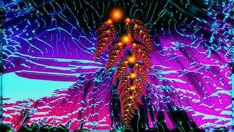 Flipped Lid - Double Dribble [winamp milkdrop video]