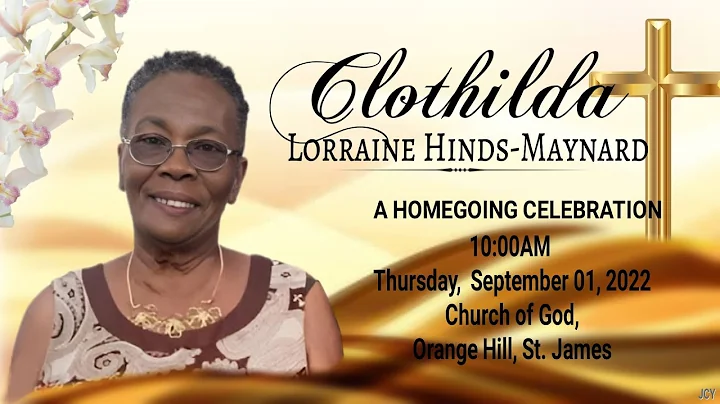 A Service of Thanksgiving for the Life of Clothild...