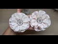 Flor Florecita Hermosa de liston Faya para diademas, baby shower corsage maternity