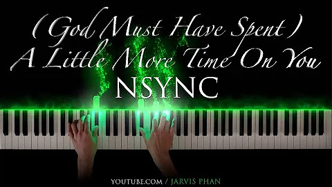 NSYNC - (God Must Have Spent) A Little More Time On You - Piano Cover - OST - Wedding Song