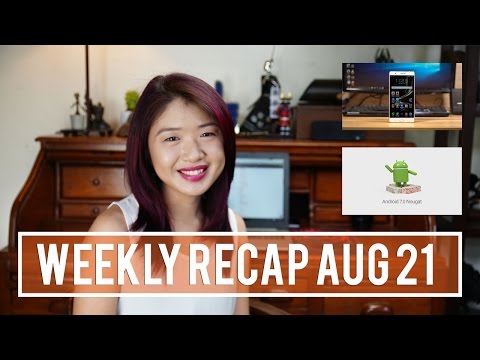 Weekly Recap (Aug21) The Asus Zenfone 3 Ultra is Huuuuuge!