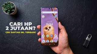 HP 2 Jutaan Terbaru 2026: AMOLED 144Hz, RAM 8GB, Baterai Monster!