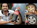 Car tire wash with coca cola | Nitto Rai