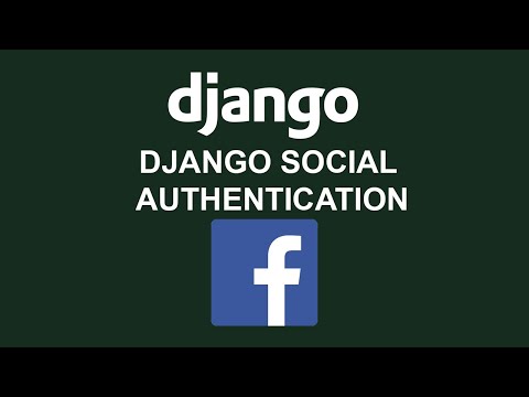 Django Social Authentication - Facebook Login