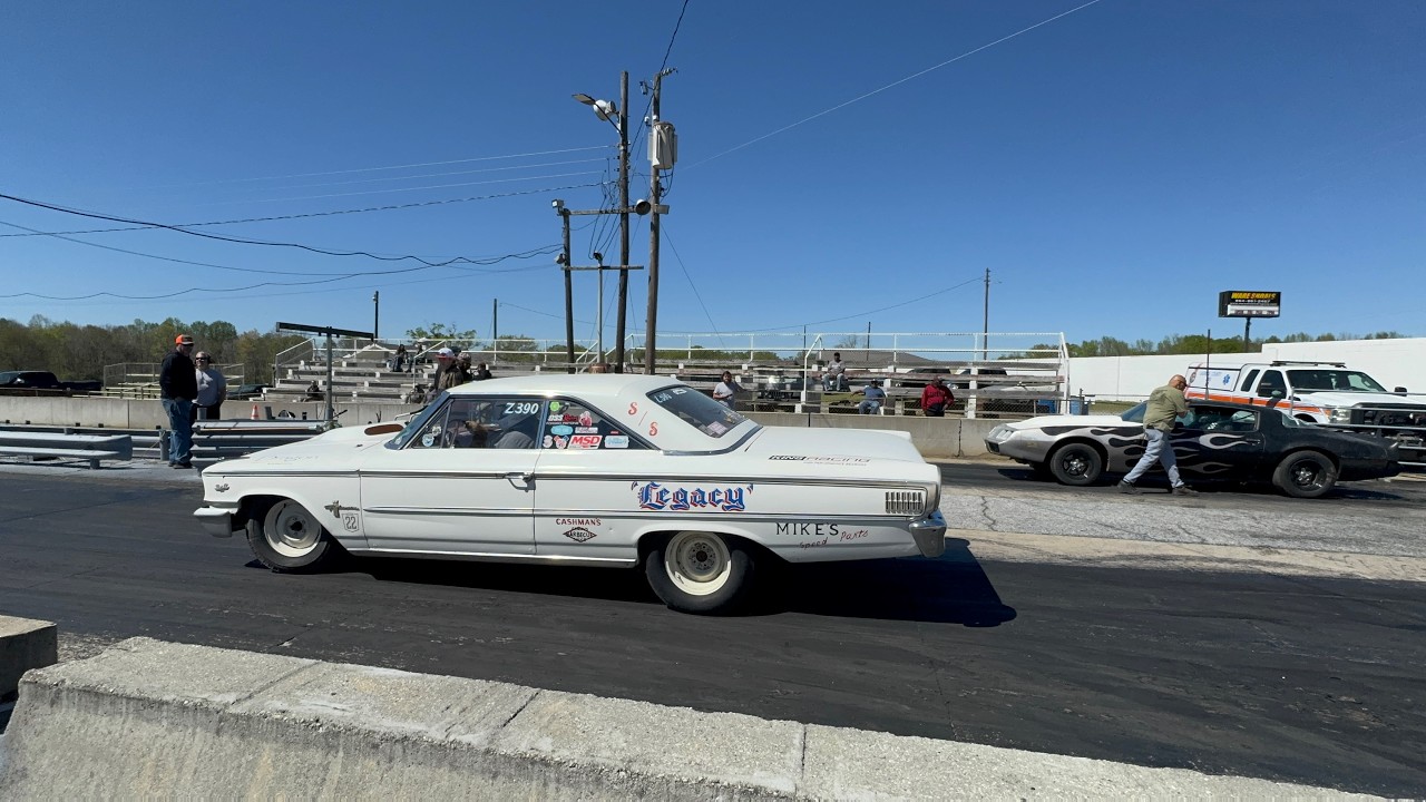 Hitting the track with the Galaxie