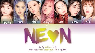 Oh My Girl (오마이걸) - NE♡N | Han/Rom/PT-BR | Color Coded Lyrics