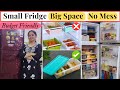 How to Organize a Small Fridge Like a Pro 🧊✨ | Space Saving &amp; Budget Friendly Hacks | Urban Rasoi