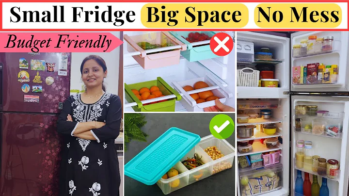 How to Organize a Small Fridge Like a Pro 🧊✨ | Space Saving & Budget Friendly Hacks | Urban Rasoi