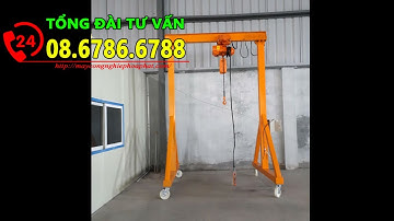 Pa lăng xích điện di chuyển 1 tấn 2 tấn 3 tấn 5 tấn pa lăng xích điện Hitachi.Trung Quốc
