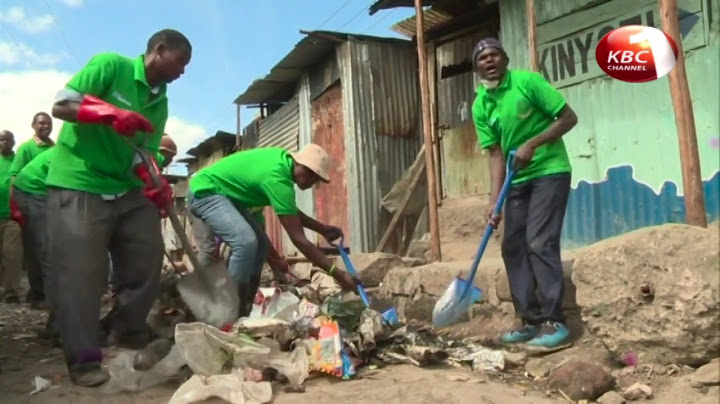 Efforts to improve environmental health in Mukuru kwa Njenga receives a boost