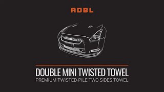 ADBL Double Mini Twisted Towel Tutorial