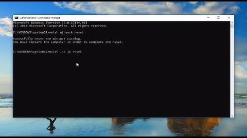 How to Fix TCP/IP Corruption in Windows 10 [Tutorial]