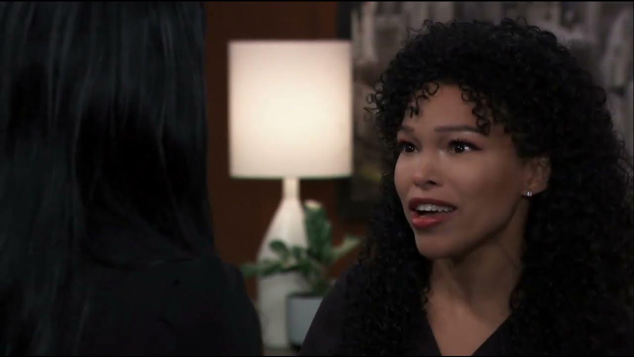 GH 9/28/2022 Portia confronts Jordan 2/2 YouTube
