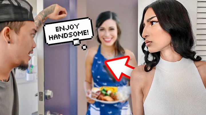 Flirty Neighbor Cooked Me Food Prank On Girlfriend *SHE SNAPS*