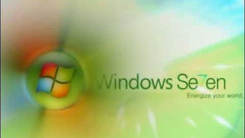 Windows 7 Intro