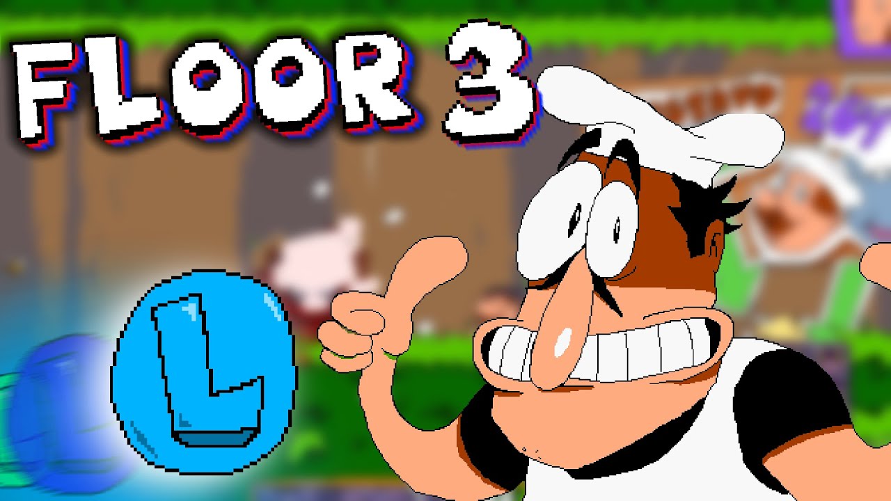 Pizza Tower Floor 3 All L Ranks Average Stupid infinite Laps Mod