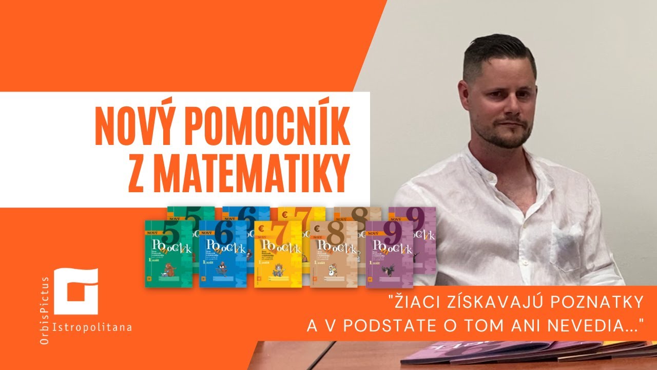 #NašeUčebnice – Nový pomocník z matematiky pre 2. stupeň ZŠ
