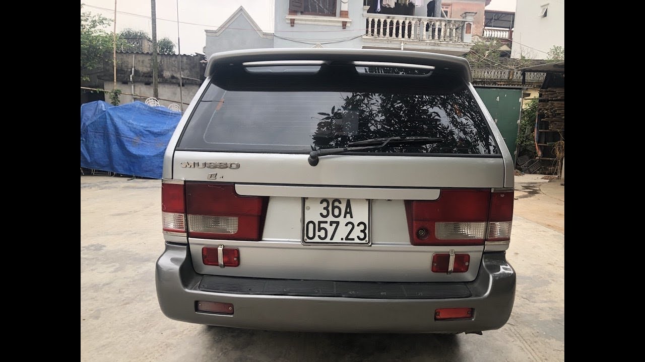 (Đã Bán) 160tr Sở Hữu Ngay Mẫu Xe 7 chỗ Ssangyong Musso 2003 cực chất ...