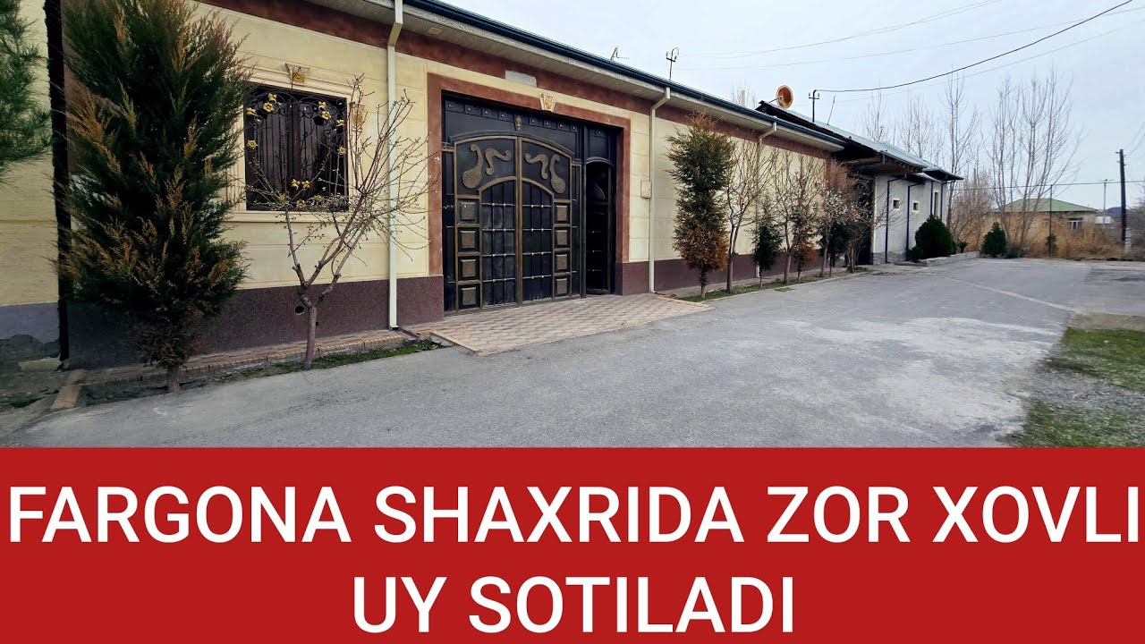 FARGONA SHAHAR YORMAZORDA 7 SOTIX 5 XONA ZOR XOVLI UY SOTILADI +998916769770