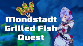 [Genshin Impact] Mondstadt Grilled Fish Recipe Quest | Genshin Impact screenshot 4