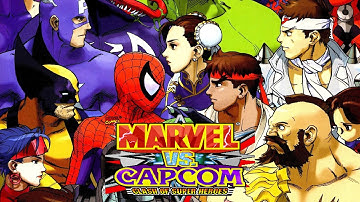 Marvel vs Capcom: Clash of the Superheroes (Ryu Megaman Playthrough)
