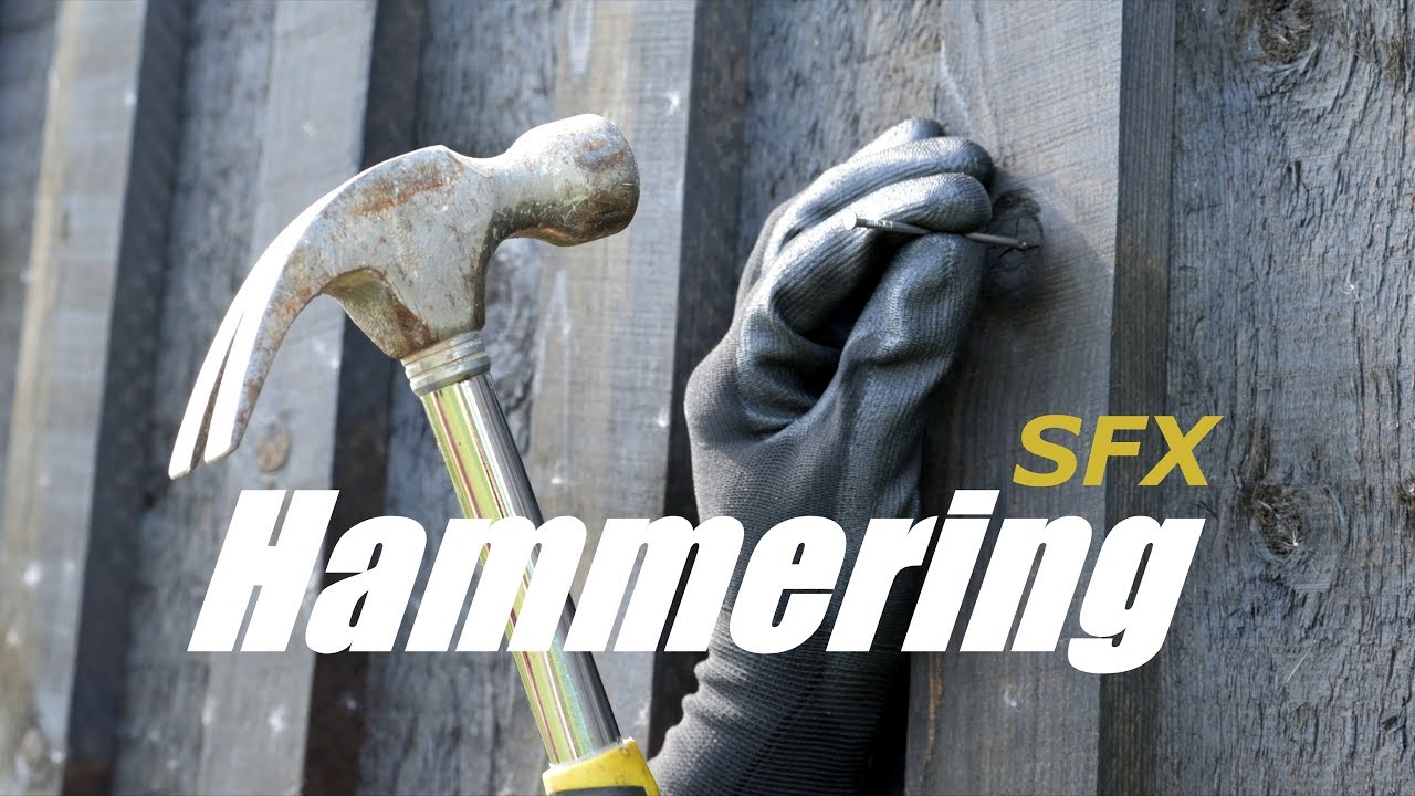 Hammering Sound Effects (SFX) YouTube