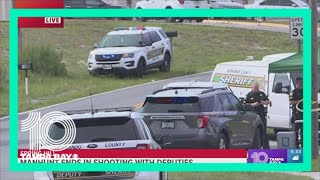Wanted man dead after gun battle with deputies in Spring Hill, sheriffs say