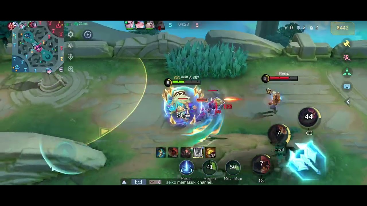 Push rank mino global